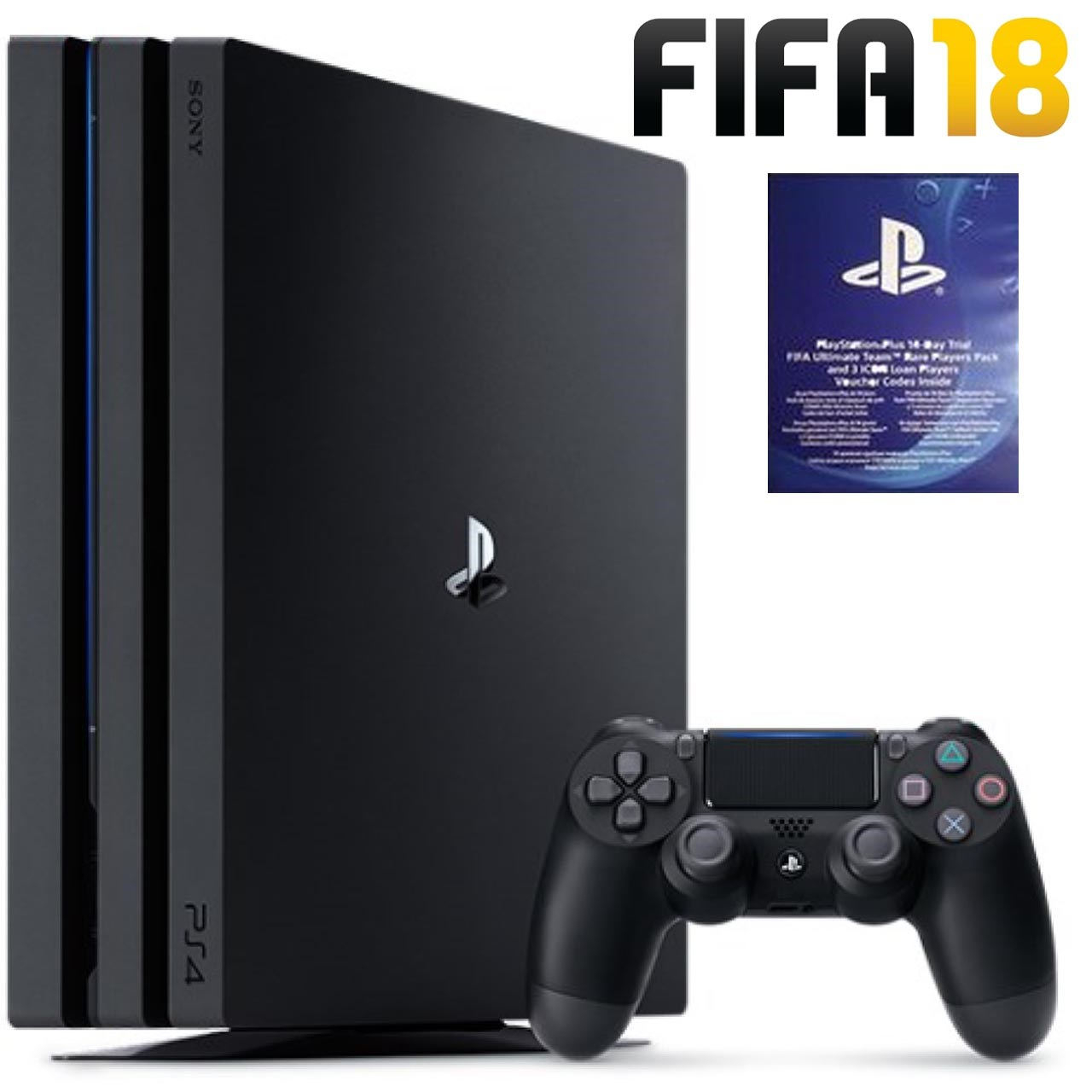 مجموعه کنسول بازی سونی مدل Playstation 4 Pro ریجن 2 کد CUH-7116B ظرفیت 1 ترابایت