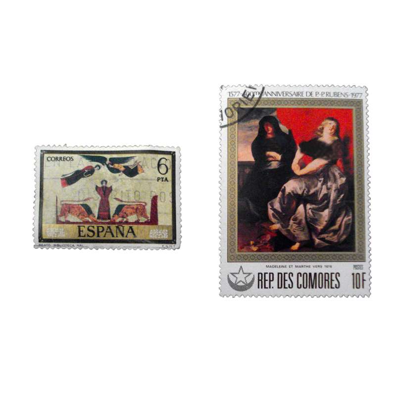 تمبر یادگاری مدل ملل کد bc-1467 مجموعه 2 عددی