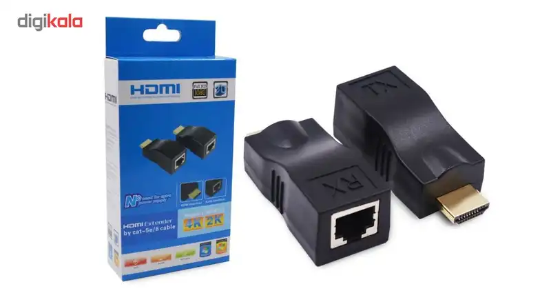 مبدل افزایش طول تحت شبکه HDMI