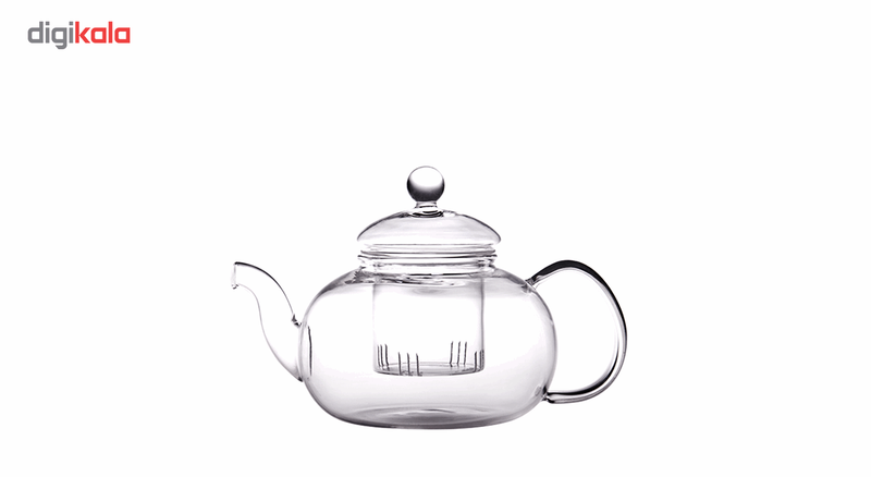 قوری شیشه ای فیلتردار تیرینک مدل 750-1