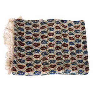 سفره قلمکار ممتاز سی دا  کد GH01004  سایز 100 × 150 سانتی‌متر