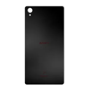 MAHOOT Black-color-shades Special Texture Cover Sticker for Sony Xperia Z1