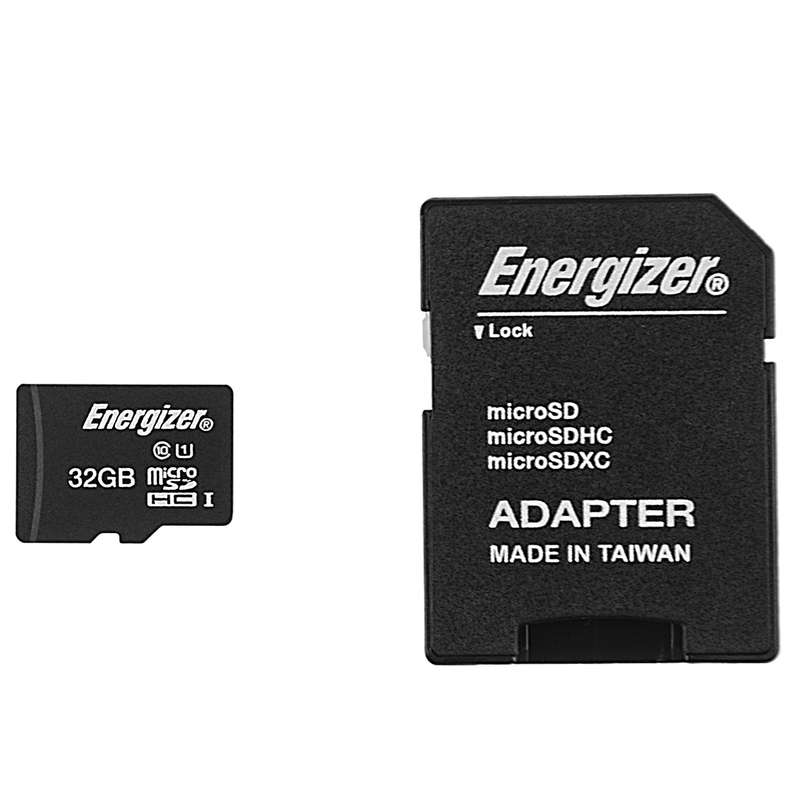 کارت حافظه microSDHC انرجایزر مدل Hightech کلاس 10 استاندارد UHS-I U1 سرعت 40MBps همراه با آداپتور SD ظرفیت 32 گیگابایت کارت حافظه microSDHC انرجایزر مدل Hightech کلاس 10 استاندارد UHS-I U1 سرعت 40MBps همراه با آداپتور SD ظرفیت 32 گیگابایت