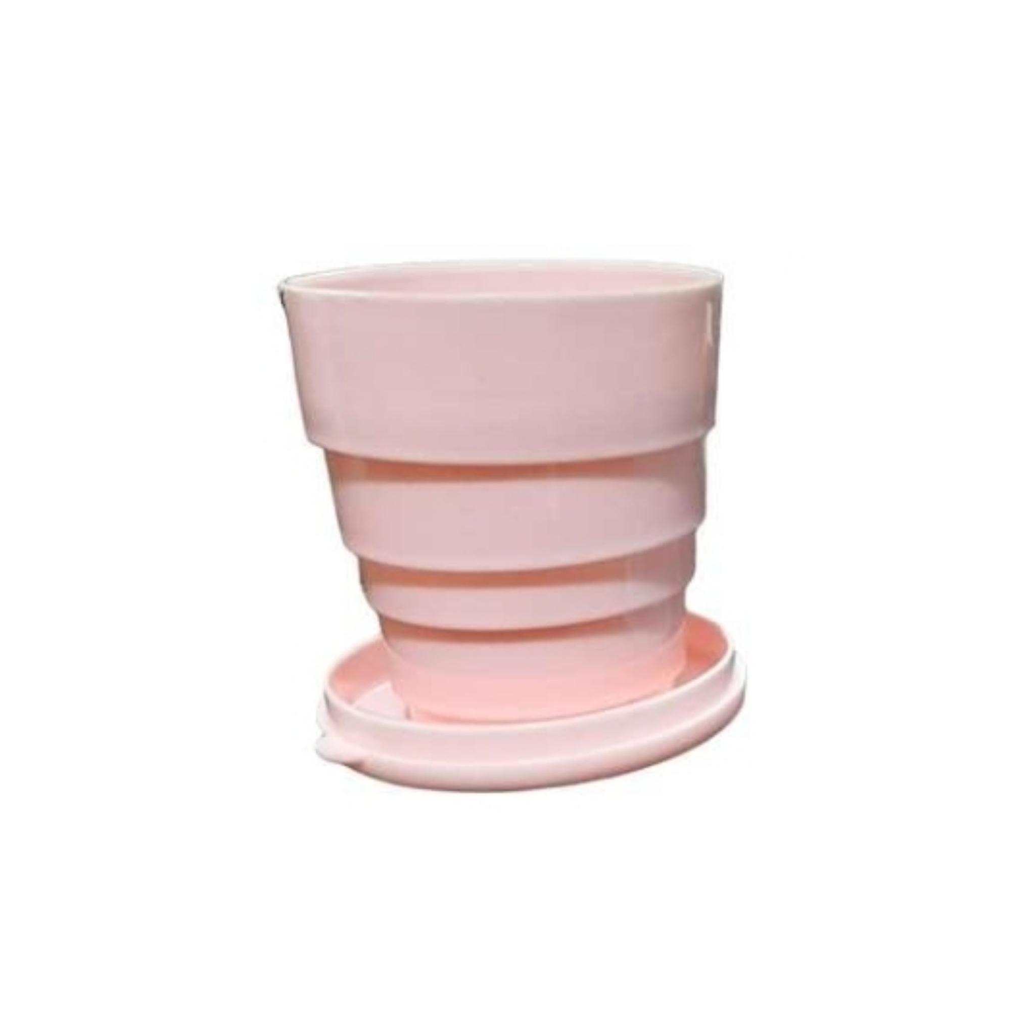 لیوان کودک طرح تاشو پلنگ صورتی کد 02