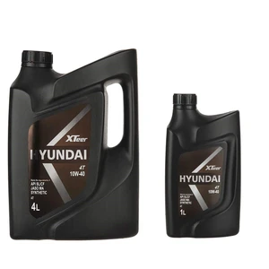 روغن موتور خودرو هیوندای اکستیر مدل 4T 10W-40 ظرفیت 1+4 لیتر