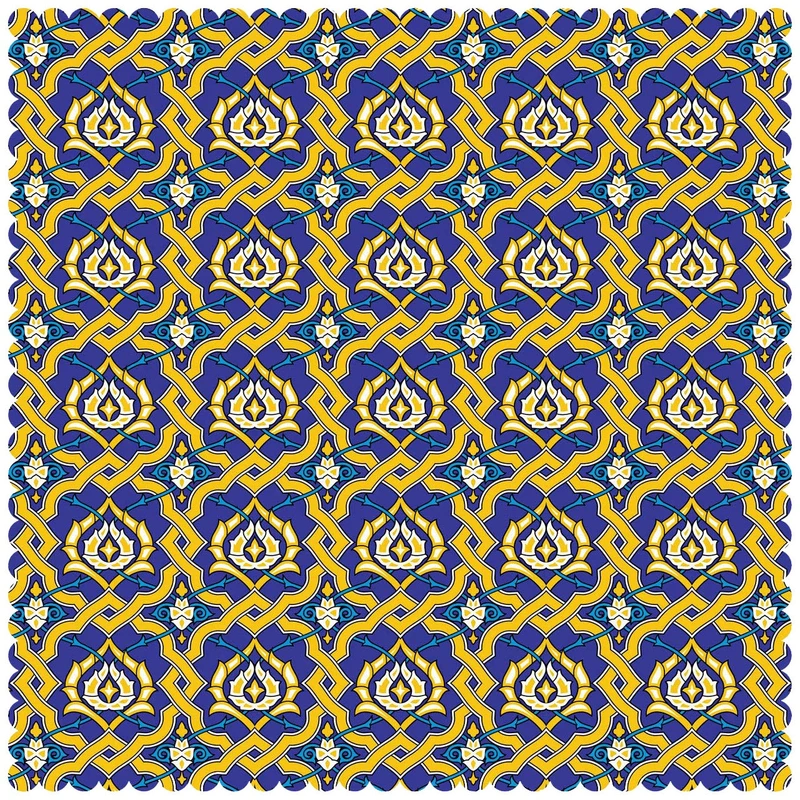 رومیزی رنس مدل T1-42098 سایز 90x95 سانتی متر