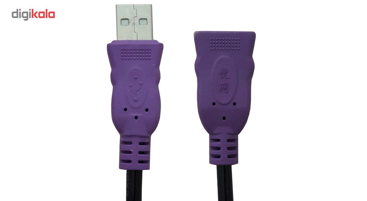 کابل افزایش طول USB 2.0 انزو به طول 5 متر main 1 1