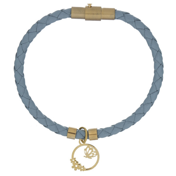 دستبند طلا 18 عیار زنانه رزا مدل BW151