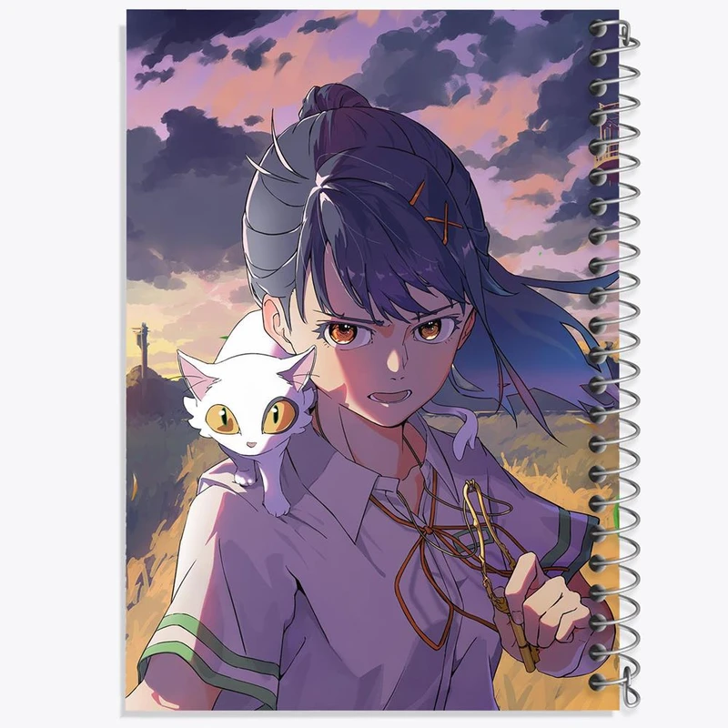 دفتر ژورنال نویسی 50 برگ خندالو مدل نقطه ای طرح سوزومه و دایجین کد 28856