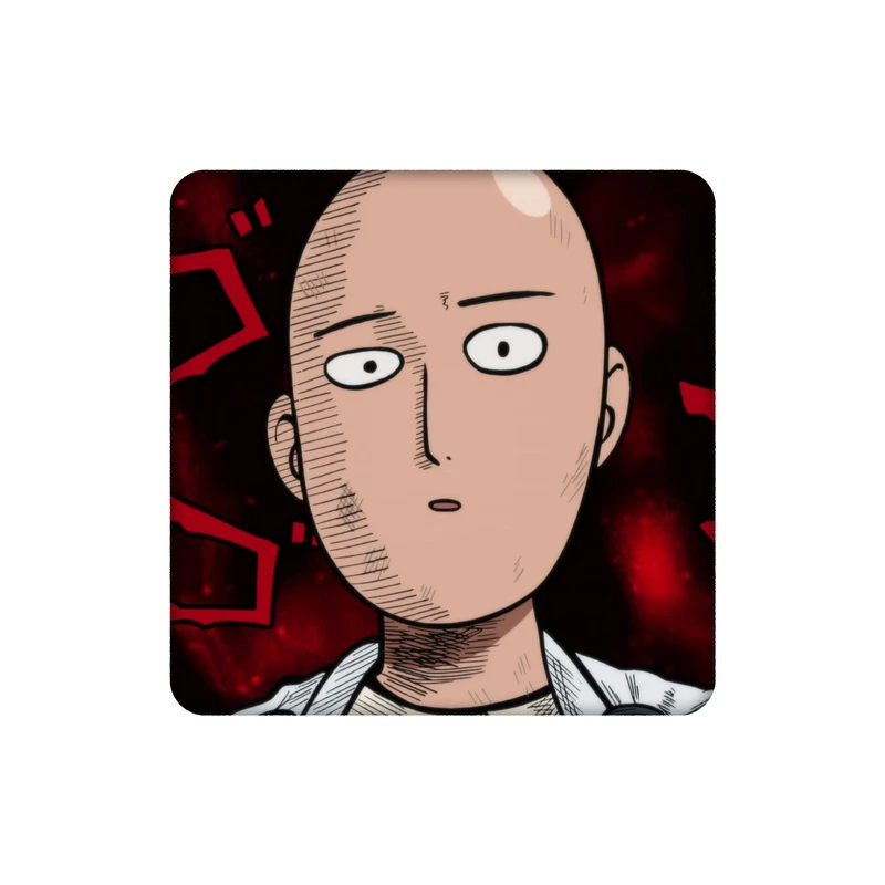 زیرلیوانی طرح انیمه مرد تک مشتی کد 6760851