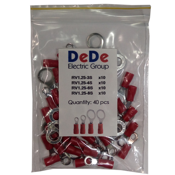 وایرشو ده ده الکتریک گروپ مدل RV1.25 مجموعه 40 عددی