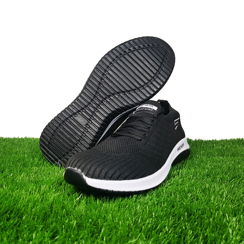 کفش راحتی زنانه مدل Knit-Blk کد 5050 رنگ مشکی
