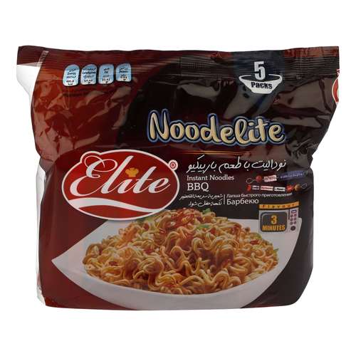 نودل باربیکیو الیت - 70 گرم بسته 5 عددی