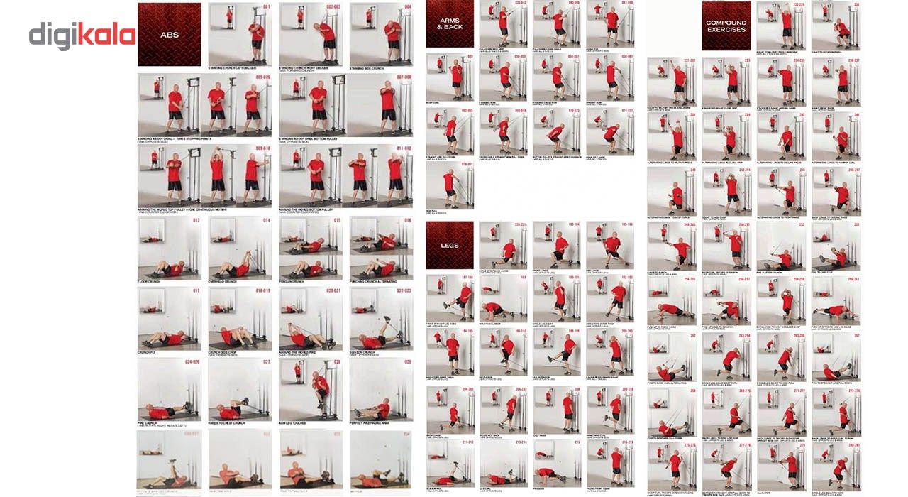 لوازم تناسب اندام تاور 200 مدل Door Gym -  - 15