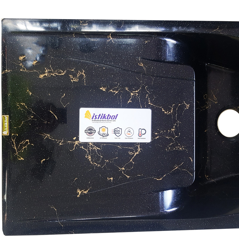 سینک ظرفشویی اییستیکبال کد S206 توکار