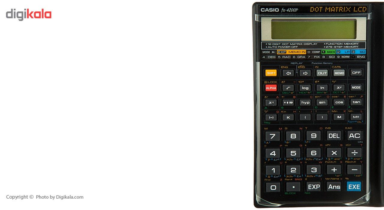 ماشین حساب کاسیو مدل Casio fx-4200p