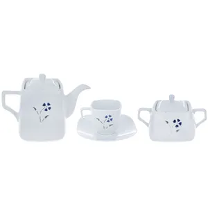 سرویس چای خوری 16 پارچه چینی مقصود مدل Lily