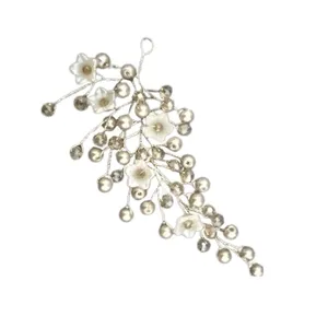 ریسه مو زنانه مدل شکوفه کریستالی