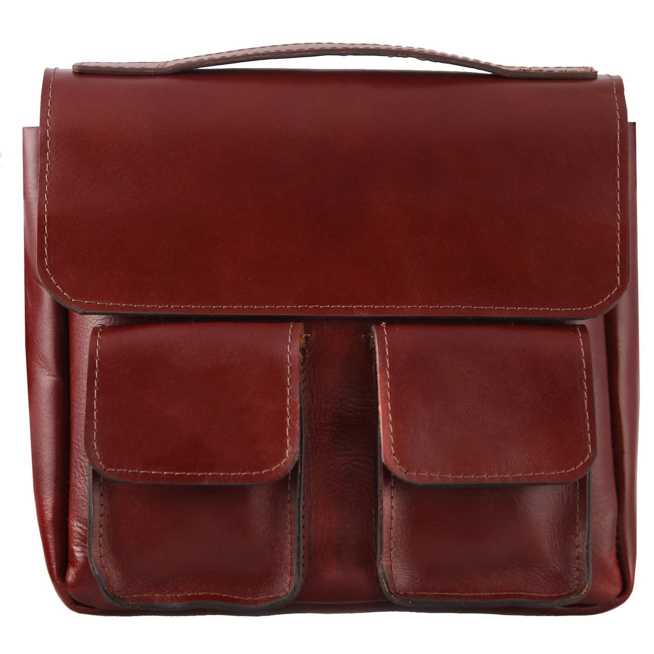 کیف دوشی چرم طبیعی گالری ستاک کد 81045