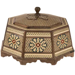 شکلات خوری خاتم کارگاه رستا هشت ضلعی سایز کوچک