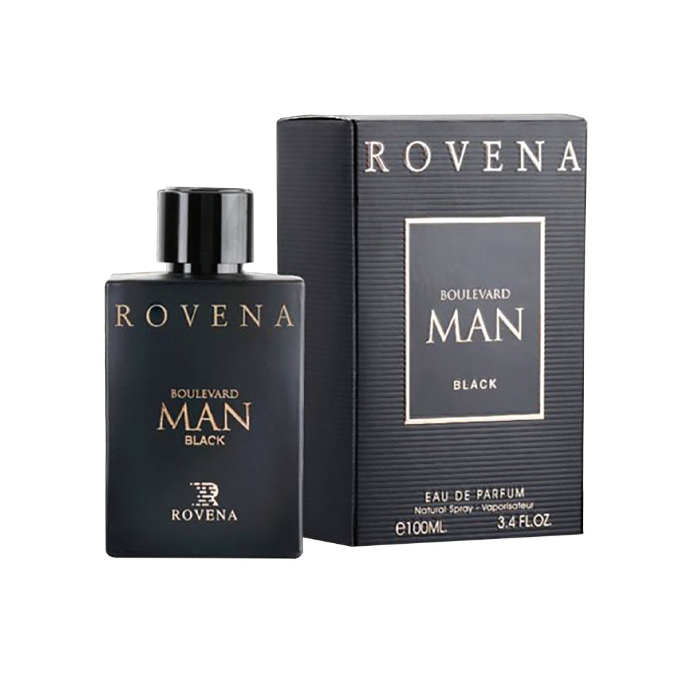 ادو پرفیوم مردانه روونا مدل Boulevard Man Black حجم 100 میلی لیتر