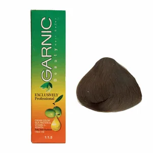 کیت رنگ موی  گارنیک سری شکلاتی مدل قهوه ای شکلاتی تیره شماره 4.65