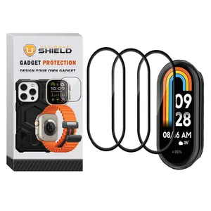 محافظ صفحه نمایش آلتیمیت شیلد مدل Nano Pmma مناسب برای ساعت هوشمند شیائومی Mi Band 9 بسته سه عددی