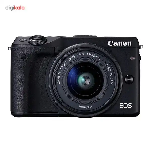 دوربین دیجیتال بدون آینه کانن مدل EOS M3 به همراه لنز 15-45 میلی متر EF-M