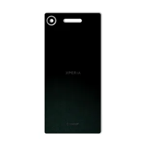 MAHOOT Black-suede Special Cover Sticker for Sony Xperia XZ1