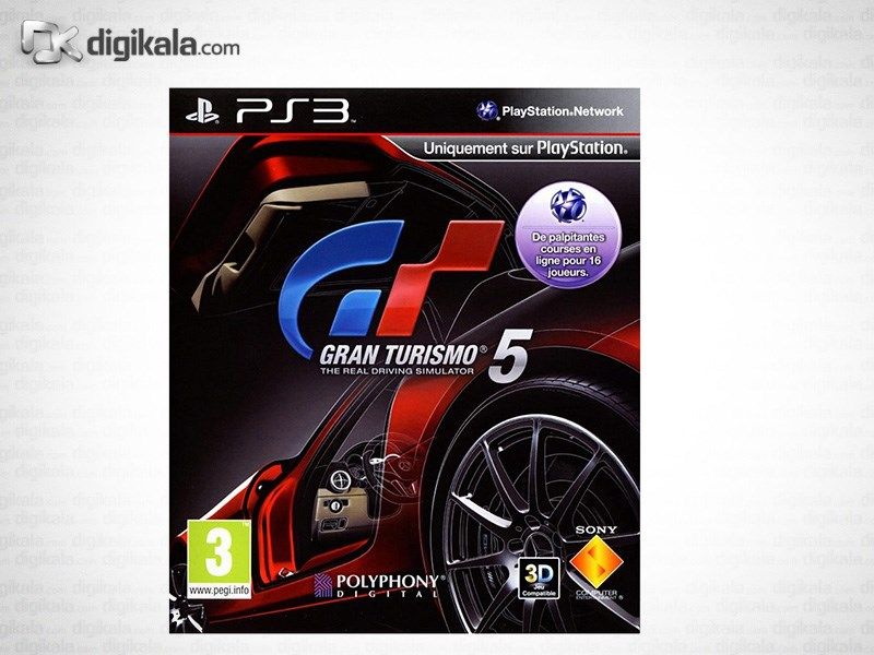 بازی Gran Turismo 5 Pro مناسب برای PS3