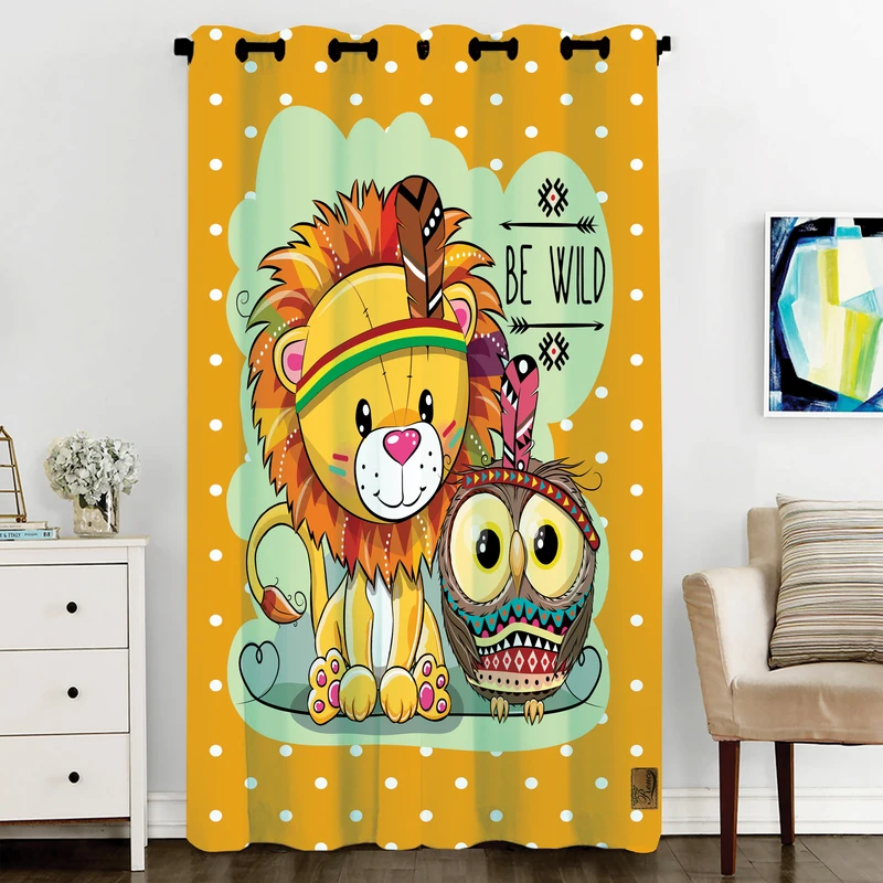 پرده رنس مدل CC3-50613 سایز 290x140 سانتی متر