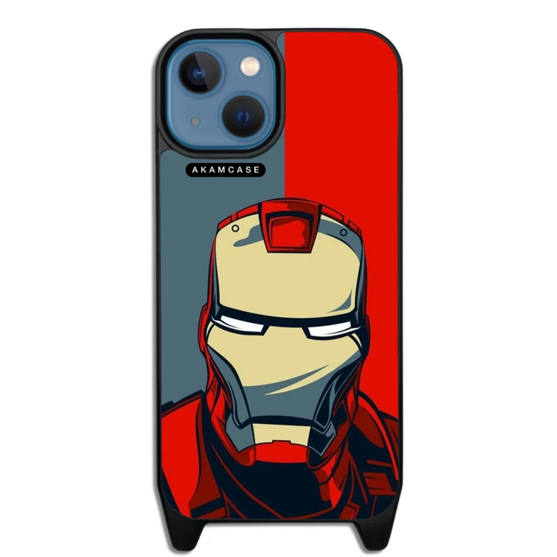 کاور آکام مدل AMCWLA14-IRON MAN6 مناسب برای گوشی موبایل اپل iPhone 14