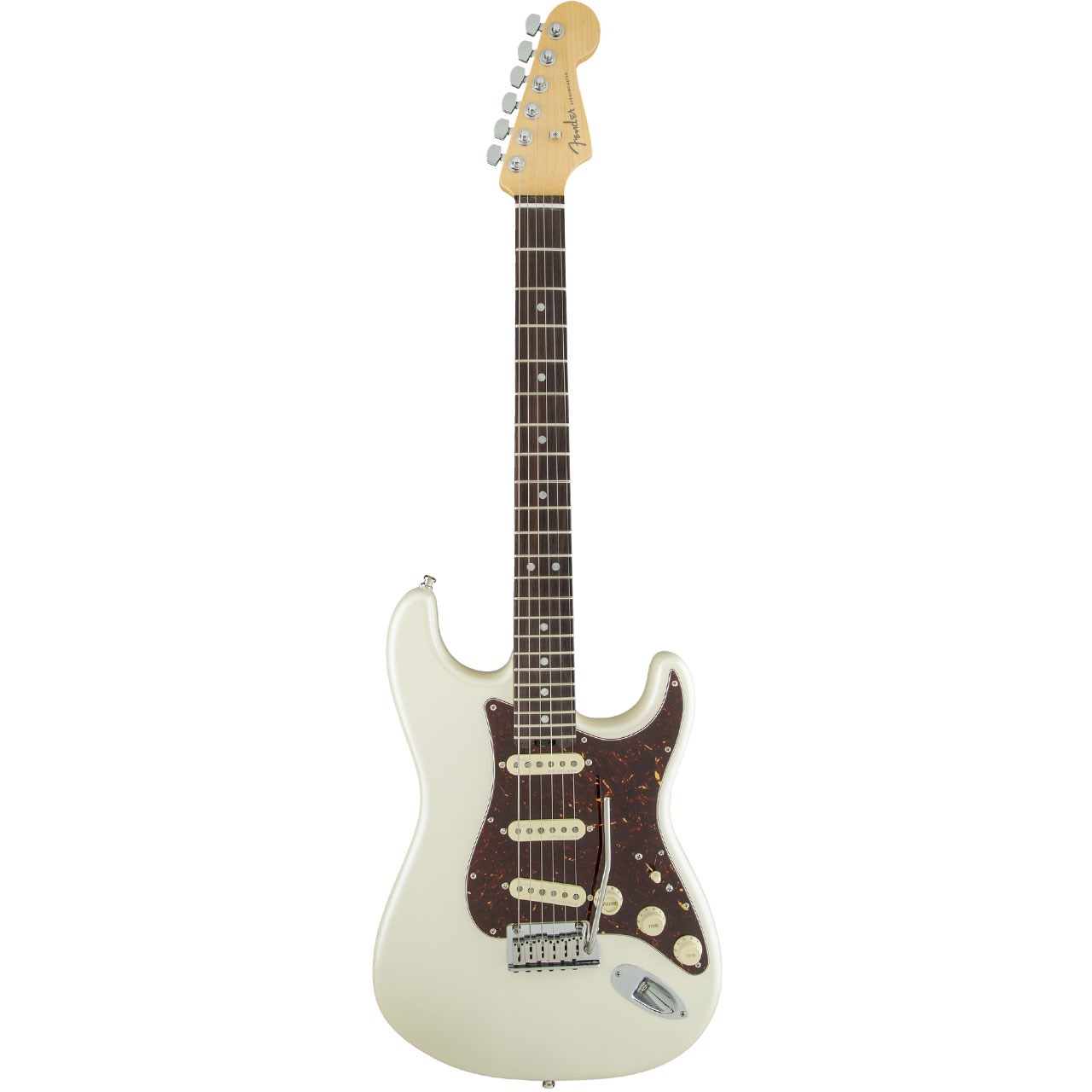 گیتار الکتریک فندر مدل American Elite Stratocaster RW Olympic Pearl