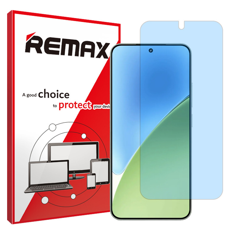 محافظ صفحه نمایش مات آنتی بلو ریمکس مدل Resistant مناسب برای گوشی موبایل شیائومی 15 Pro