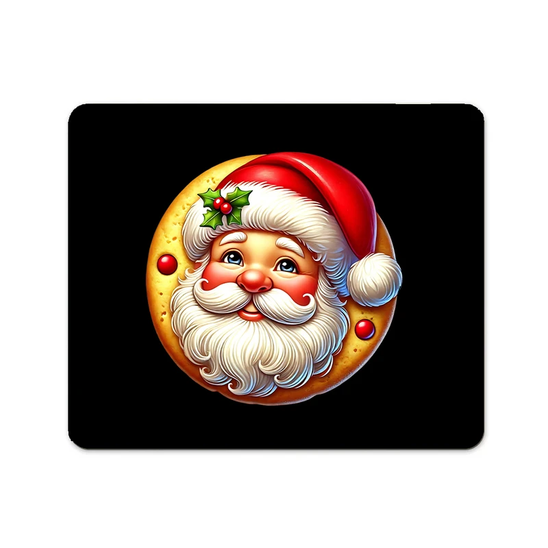 ماوس پد پاد آفرین مدل کریسمس طرح بابانوئل کد P779 سایز 19*24 سانتی متر