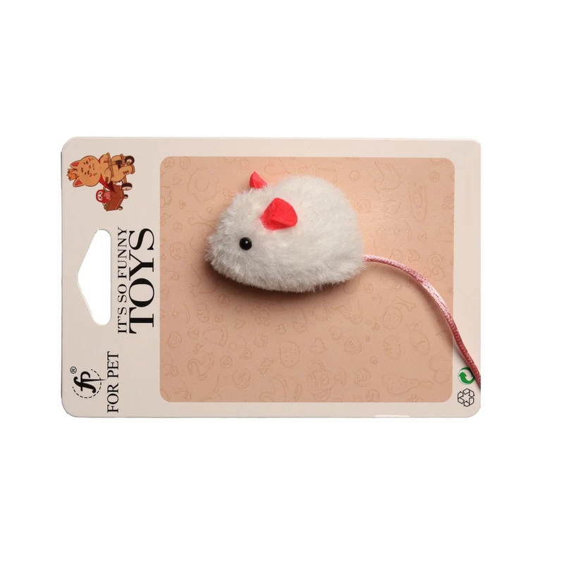 اسباب بازی گربه برند فورپت مدل موش کتنیپ دار 