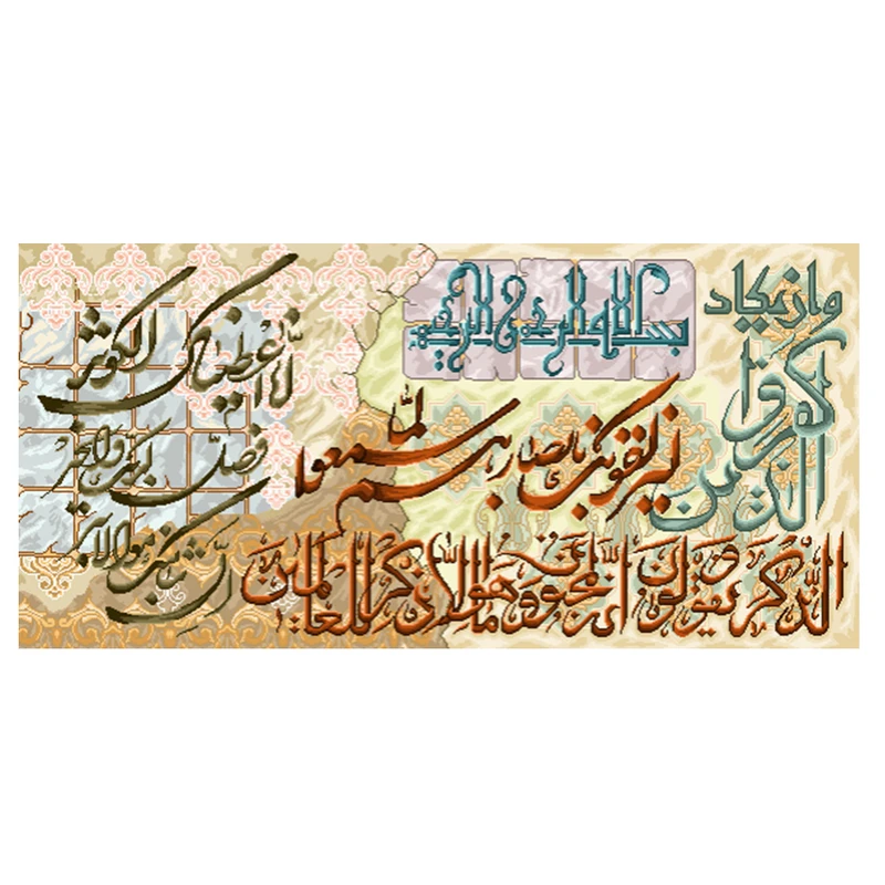 نخ و نقشه تابلوفرش مدل 22102