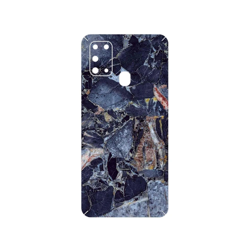 برچسب پوششی ماهوت مدل Broken black marble مناسب برای گوشی موبایل سامسونگ Galaxy M31