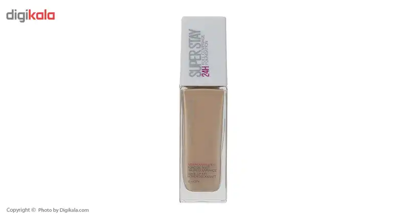 کرم پودر میبلین سری Super Stay شماره 10