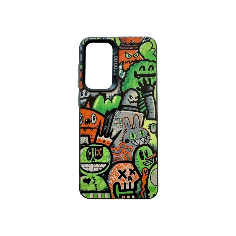 کاور مدل سوکول طرح عروسکهای کارتونی کد Cartoon90 مناسب برای گوشی موبایل سامسونگ Galaxy S24 FE