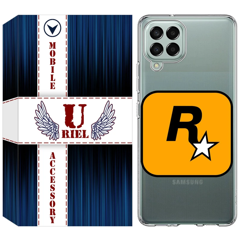کاور یوریل مدل Clear کد 54 طرح راک استار مناسب برای گوشی موبایل سامسونگ Galaxy M33