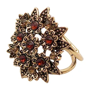 حلقه روسری زنانه مدل گل کد SCF25-4