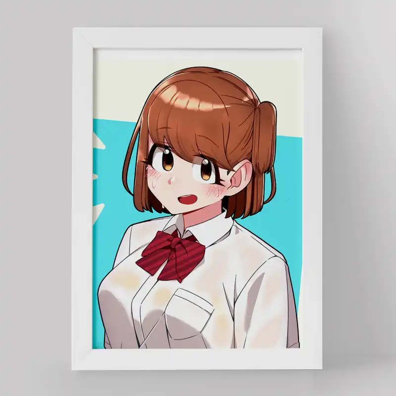 تابلو خندالو مدل رن یامایی انیمه کومی سان کد 16090