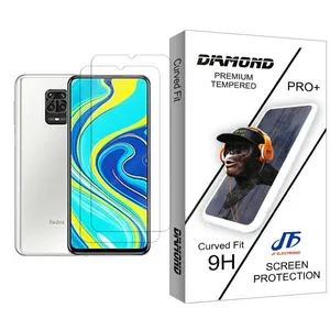 JF Diamond Glass MIX002 Screen Protector For Xiaomi Redmi Note 9 Pro (India) Pack Of 2