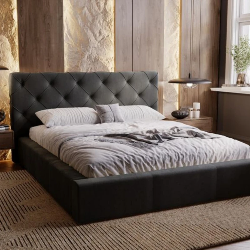 تخت خواب دو نفره کد DR 4643 سایز 200x160 سانتی متر 