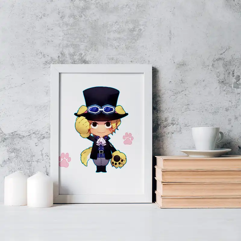 تابلو خندالو مدل سابو انیمه وان پیس One Piece کد 17251