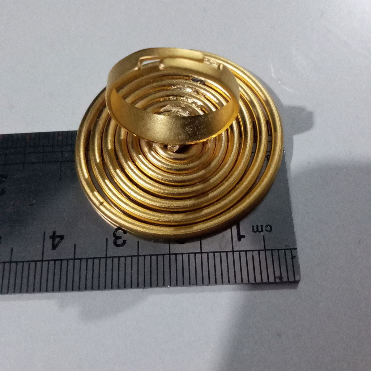 انگشتر زنانه مدل ESPIRAL کد GDEN-65
