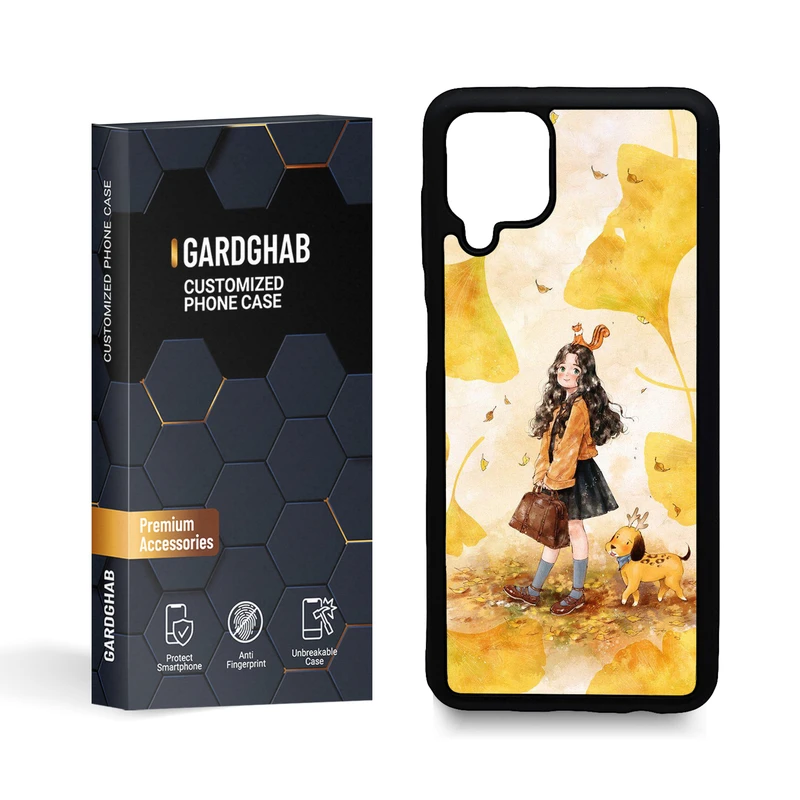 کاور گارد قاب مدل دخترانه مناسب برای گوشی موبایل سامسونگ galaxy A12