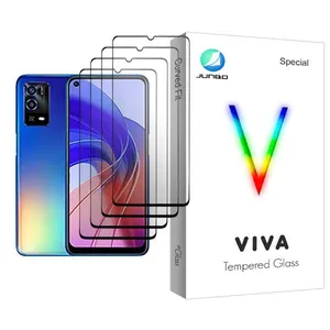 Junbo Viva Glass MIX004 Screen Protector For Oppo A55 Pack Of 4