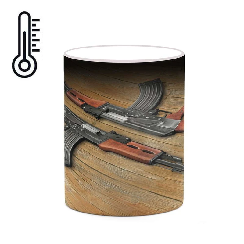 ماگ حرارتی کاکتی مدل اسلحه کد mgh18699